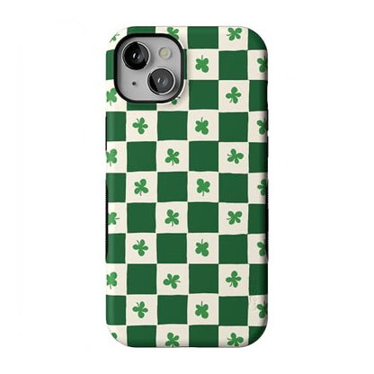 Casely iPhone 15 Plus Case | Lucky You | Shamrock | Bold Protective Design | Compatible with MagSafe - color: Lucky You | Shamrock