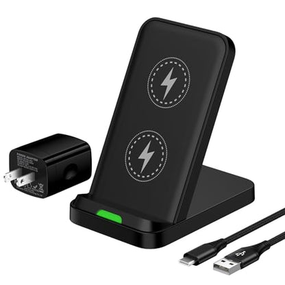 Wireless Charger Fast Charging Stand for Samsung Phone Charger Android Desk