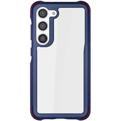 Ghostek Covert Samsung Galaxy S23 Case Clear with Military Grade Shockproof Protection, Non-Slip Grip, Protective Silicone Phone Cover Designed for 2023 Galaxy S23 (6.1") (Blue) - color: Blue [Limited], size: Galaxy S23