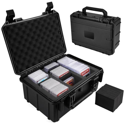 QINGUANG Graded Card Case Storage Box for PSA/CSG/CGC/BGS Collection - size: 3 Rows standard