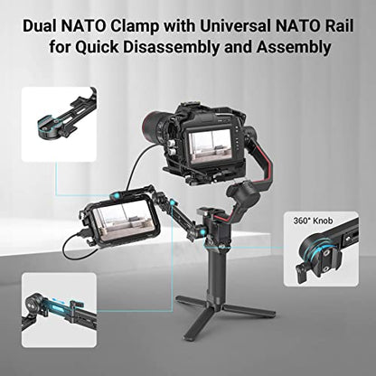 SmallRig Adjustable EVF Mount with NATO Clamp MD3507