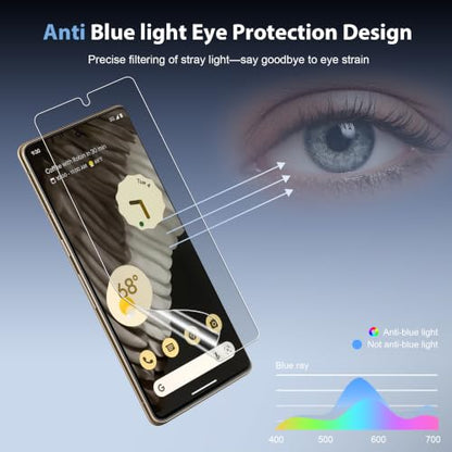 2 Pack for Google Pixel 7 Pro Screen Protector [No Glass] - size: 6.7_inch