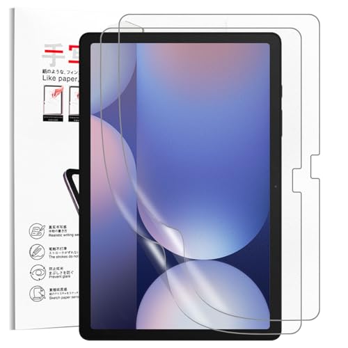 2 Pack Paperfeel Screen Protector for Samsung galaxy Tab S10 Plus/S9 Plus/S9 FE Plus/S7 FE 5g/S8+ (12.4 Inch),Matte PET Film for Drawing, Anti-glare,Write and Draw Like on Paper,Touch Sensitive - size: S10+/S9+/S9FE+ [12.4 inch]