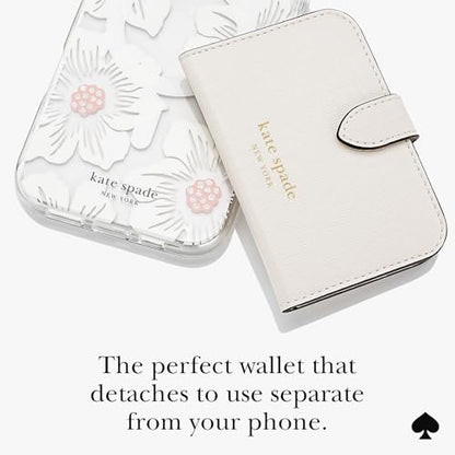 kate spade new york Morgan Magnetic Card Holder/Wallet - Cream - color: Morgan - Cream
