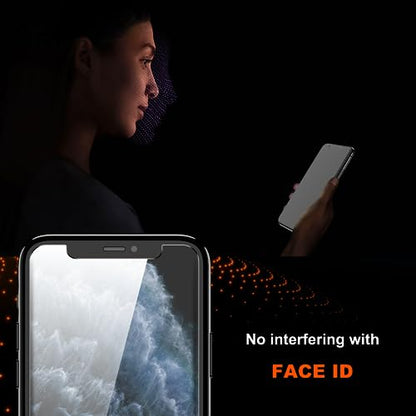YMHML 2 Pack Compatible for iPhone 11 Pro Max/Xs Max Privacy Screen Protector Tempered Glass, Anti Spy Privacy Screen for iPhone Accessories, Case Friendly Private Film - size: iPhone 11 Pro Max/Xs Max-6.5 Inch