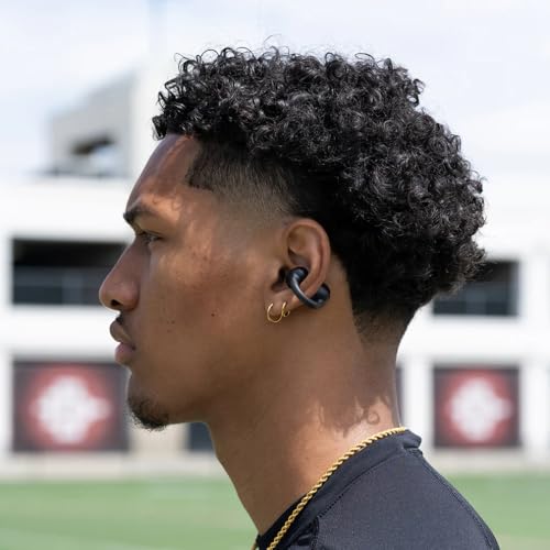 JLab, Flex, Open Ear Earbuds, Clip On Wireless Bluetooth Earbuds, Open Ear Headphones, Black - color: Black