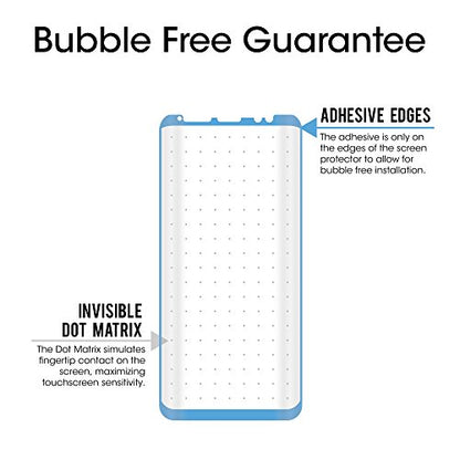 amFilm Glass Screen Protector for Samsung Galaxy S8, 3D Curved Tempered Glass, Dot Matrix with Easy Installation Tray, Case Friendly (Black) (Pack of 2) - size: Galaxy S8 (Pack of 2)