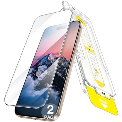 JETech Screen Protector for iPhone 16 Pro Max, 2-Pack - size: iPhone 16 Pro Max