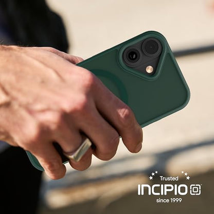 Incipio - Fog iPhone 17, Magsafe Compatible Phone Case, 10ft Drop Tested, Ultra Durable & Shock Absorbing, Scratch Resistant & Slim Profile (Green) - color: Green, size: iPhone 17