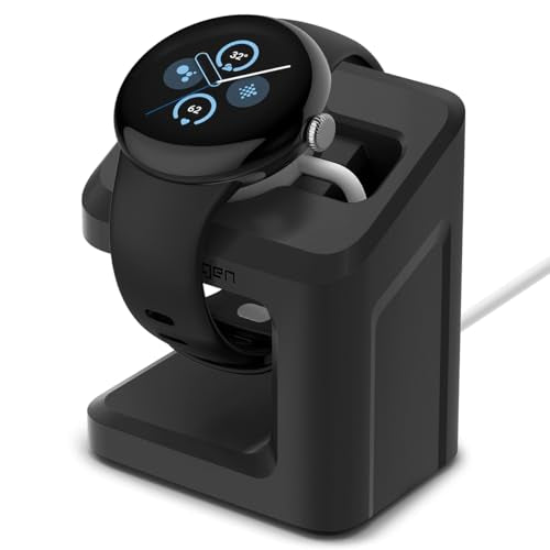 Spigen for Pixel Watch 3/2 45mm 41mm Charger Stand,