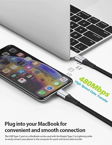 Short USB C to Lightning Cable 6 Inch, 3 Pack 0.5 Foot Short iPhone PD Fast Charging Braided Cord for iPhone 14 13 12 11 Pro Max Xs - size: 0.5 Feet