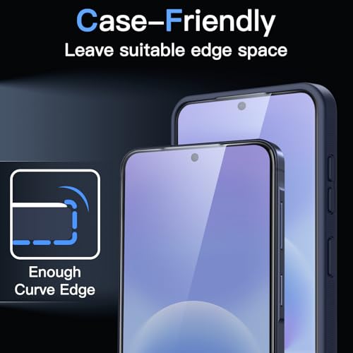 JETech 3D 9H+ Screen Protector for Samsung Galaxy A57, 2-Pack