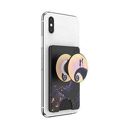 PopSockets Adhesive Phone Wallet with Grip- Christmas Classic - color: Nightmare, style: Adhesive