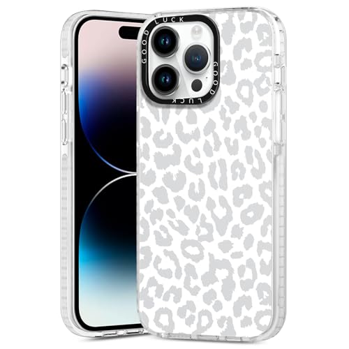 2 Pack Clear Cases for iPhone 13 Pro Max, Clear with Cute Coquette Fashion Leopard Cheetah Print Patterns, Shockproof Protection, Silicone Soft TPU Hybrid Case - color: Cheetah Print 01, size: iPhone 13 Pro Max