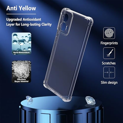 Anoowkoa for Moto G85 5G/Moto Edge 50 Fusion Case Clear - color: Moto Edge 50 Fusion/Moto G85