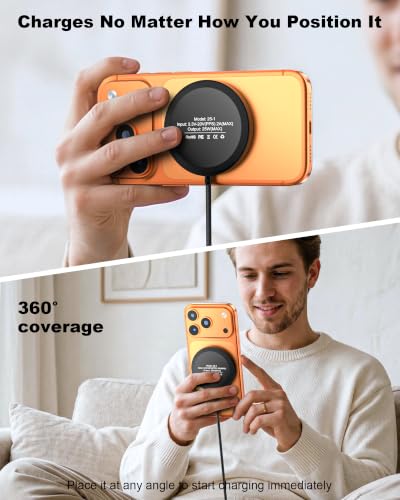 ZBF 25W Magnetic Wireless Charging Pad | USB-C for MagSafe iPhone Samsung