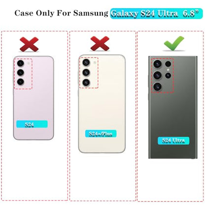 ONOLA Compatible with Samsung Galaxy S24 Ultra Case with HD Screen Protector, Heavy Duty Shockproof & Dropproof 3-Layer Cover Phone Case,BlackGrey - color: BlackGrey, size: Galaxy S24 Ultra 6.8"