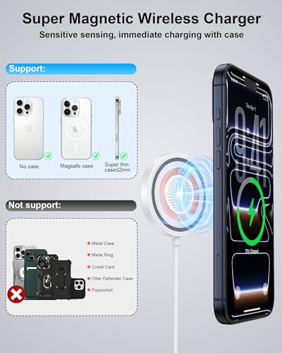 Pixel 11 Pro XL Magnetic Wireless Charger Fast Charging Pad for Google 10a