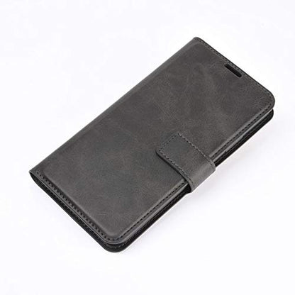 Flip Case for Motorola One 5G UW Ace Wallet Leather Magnetic Protective Cellphone Case for Moto One 5G Ace 2021 / Moto G 5G Folio Book Cover & Stand (Black) - color: Black