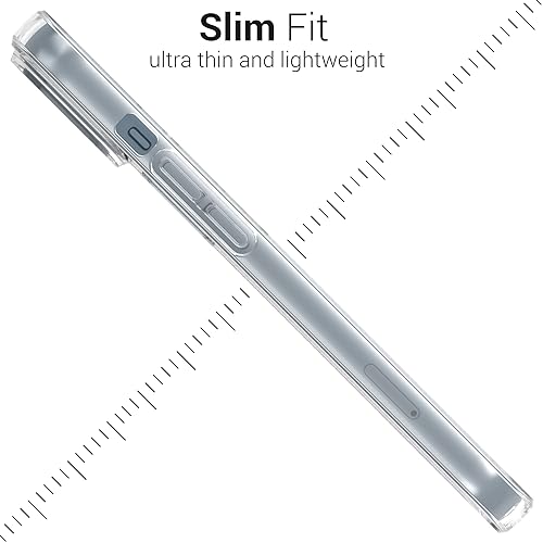 CoverON Designed for Apple iPhone 15 Case Clear, Slim Crystal Clear TPU Rubber Flexible Soft Skin Cover Protective Sleeve Fit iPhone 15 (6.1) Phone Case - Transparent - color: Clear