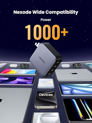 UGREEN Nexode 100W GaN USB C Charger, 4-Port Fast Wall Charger