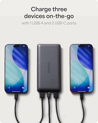 mophie Powerstation Slim 20,000mAh Power Bank - size: 20,000 mAh, style: Slim