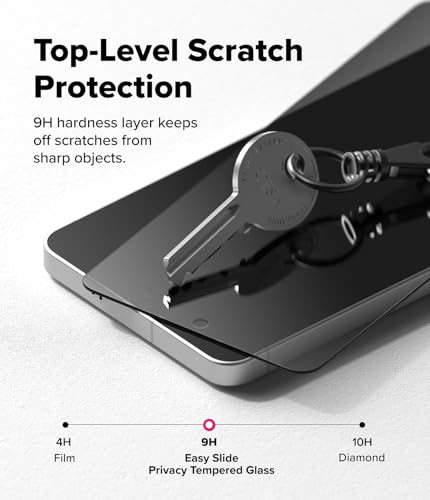 Ringke for Samsung Galaxy S26 Screen Protector [Easy Slide Privacy] - size: Galaxy S26