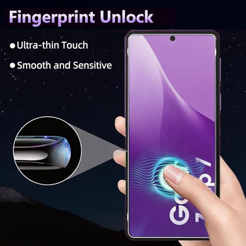 2 Sets Privacy Screen Protector for Samsung Galaxy Z Flip 7 6.9" - size: Samsung Galaxy Z Flip 7