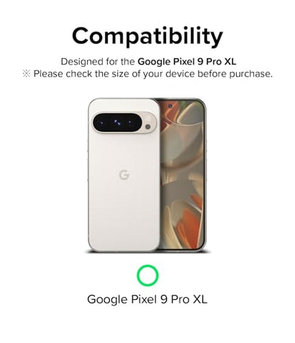 Ringke for Google Pixel 9 Pro XL Screen Protector [Easy Slide, 2 Pack] | Easy Installation with Alignment Tool, Case Friendly Premium 9H Hardness Tempered Glass - size: Pixel 9 Pro XL