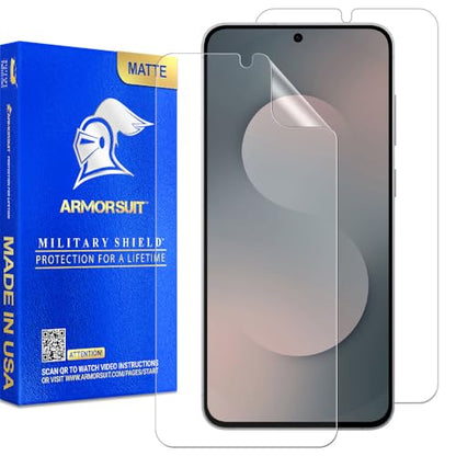 ArmorSuit 2 Pack Paper-Feel Texture Screen Protector for Samsung Galaxy S25 FE Case Friendly MilitaryShield Matte Film - Made in USA