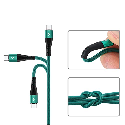SIQIWO Multi Charger Cable 4 in 1, 2Pack 4FT 3A Fast Charging Cords