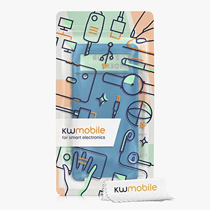 kwmobile Case Compatible with Google Pixel 6 Case - TPU Silicone Phone Cover with Soft Finish - Blue Reef - color: Blue Reef, size: Pixel 6