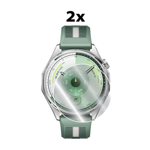 IPG Made for Huawei Watch GT 6 46mm Smart Watch Hydrogel Screen Protector (2 Units) Invisible HD Clear Film Anti Scratch Guard-Smooth/Self-Healing/Bubble Free for GT6-46mm - size: GT 6 46mm