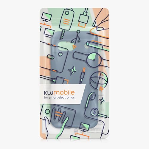kwmobile Case Compatible with Google Pixel 8a Case - Protective Slim TPU Phone Cover - Soft Matte Finish - Navy Blue - color: navy blue