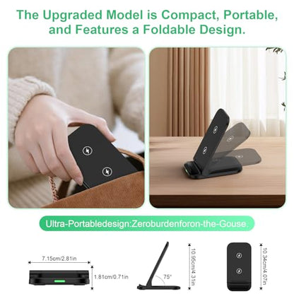 Wireless Charger Samsung Fast Charging Stand for Samsung Galaxy S26 Ultra