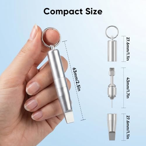 Multi-Function SIM Card Eject Pin with Cleaning Brush - color: A