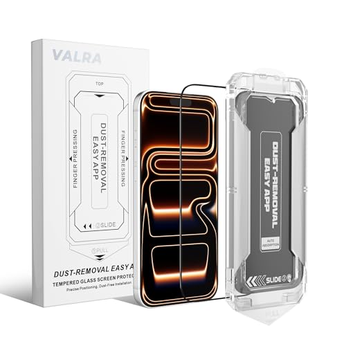 Dust-Free Screen Protector Kit for iPhone 17 Pro Max — HD Tempered Glass Film with Auto Alignment Frame, Bubble-Free Easy Installation (1-Pack / 2-Pack / 3-Pack) - size: 1 Pack