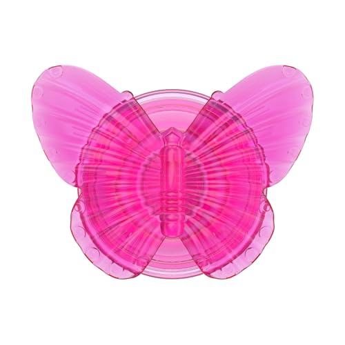 PopSockets Adhesive Phone Grip, Holder- Butterfly Magenta - color: Molded Butterfly, style: Adhesive