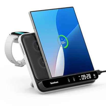 Wireless Charger for Samsung Z Fold 8 Ultra/7/6/5/4/3, Dual Phone Charger