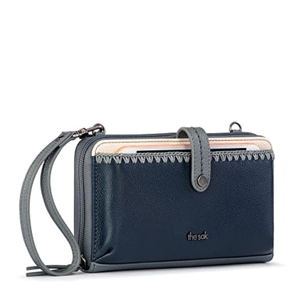 The Sak Iris Smartphone Crossbody Purse - Small Women's Cellphone Bag & Wallet For Everyday- Convertible Wristlet With Zipper | Fits Most Smartphones, Card Slots & Zip Pocket, Detachable Wristlet & Crossbody Straps, Hands-Free for Travel & Errands - color