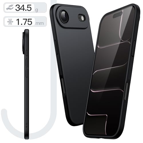 JETech Slim Case for iPhone Air, Black - color: Black