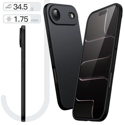 JETech Slim Case for iPhone Air, Black - color: Black