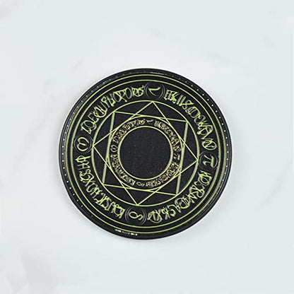 10W Fast Wireless Phone Charger with Magic Circle Design | Quick Charging Pad for Qi-Enabled Smartphones & Accessories - color: H