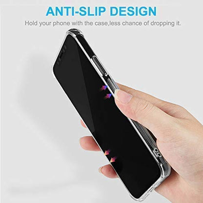 Clear Case with Card Holder, [Slim Fit][Wireless Charger Compatible] Protective Soft TPU Shock-Absorbing Bumper Case with Soft Screen Protector Compatible with iPhone 7 Plus / 8 Plus - size: iPhone 7 Plus