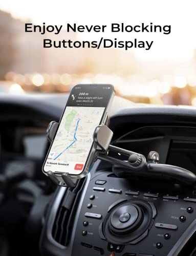 LISEN CD Phone Holder for Car Phone Holder Mount
