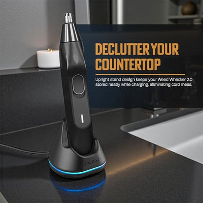 Charging Stand for Manscaped Weed Whacker 2.0 (USB Cable) Wireless Charger Dock with Magnetic USB-C Receiver and LED Indicator - size: Weed Whacker 2.0
