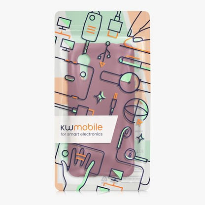 kwmobile Case Compatible with Samsung Galaxy Xcover 5 Case - Soft Slim Protective TPU Silicone Cover - Magenta Purple - color: magenta purple