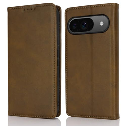 fit for Google Pixel 9/9 Pro Wallet Case,Premium PU Leather Flip Folio Case with Card Slot,Stand Holder,Magnetic Closure TPU Shockproof Interior Protective Case for Pixel 9/9 Pro,Green | Premium PU Leather, Flip Folio Purse Case, with Card Slot, Stand Hol