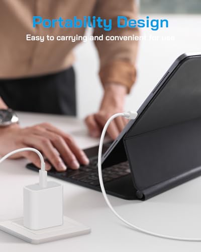 AISNI USBC Charger for iPhone Duo/18 Pro Max/17/16/15 Charger Fast Charging - color: White