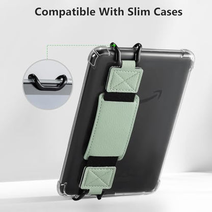 CoBak Secure Hand Strap for Ebook Reader - Versatile and Lightweight - color: Sagegreen-1 Pack